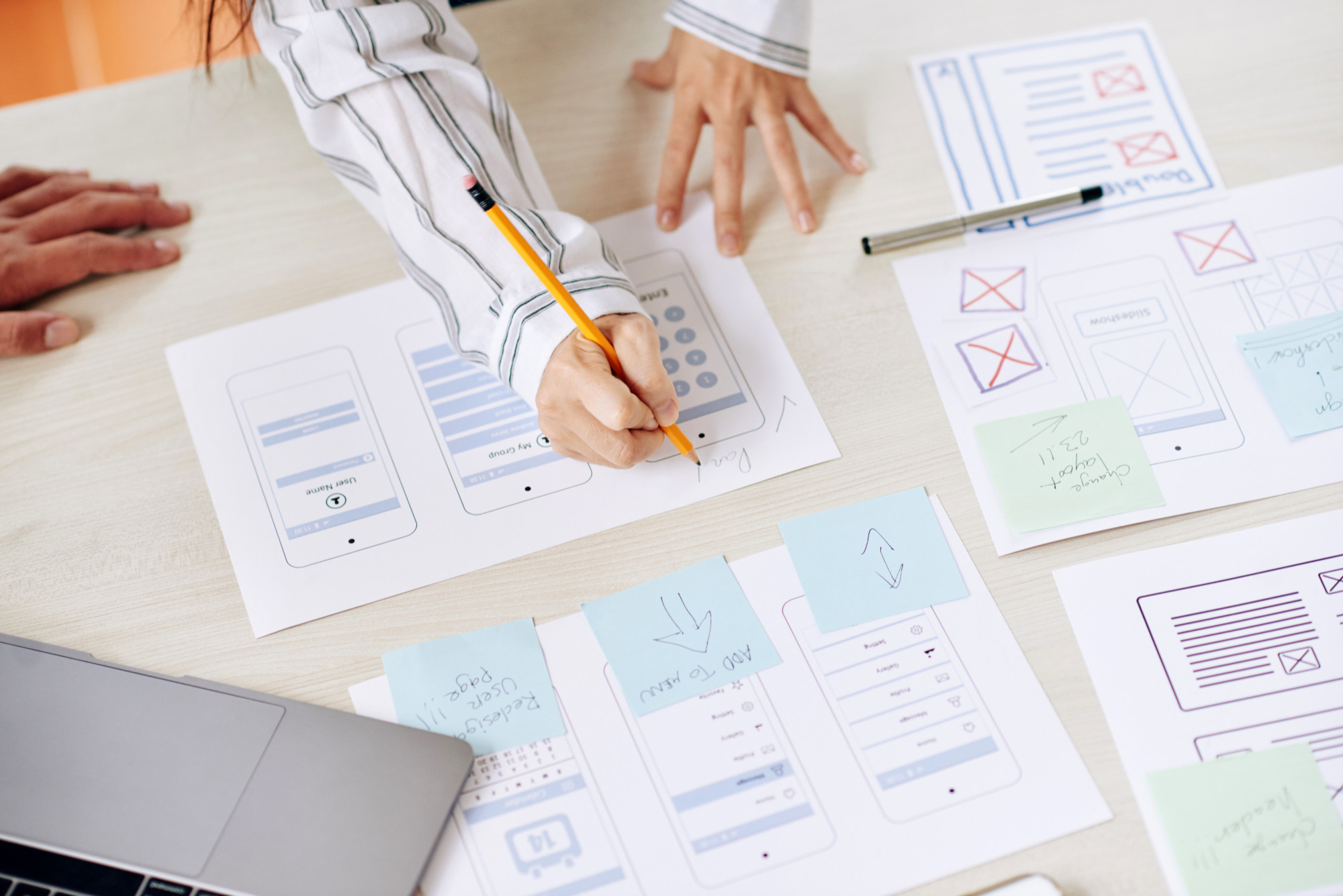 Structured product review workflow with connected context